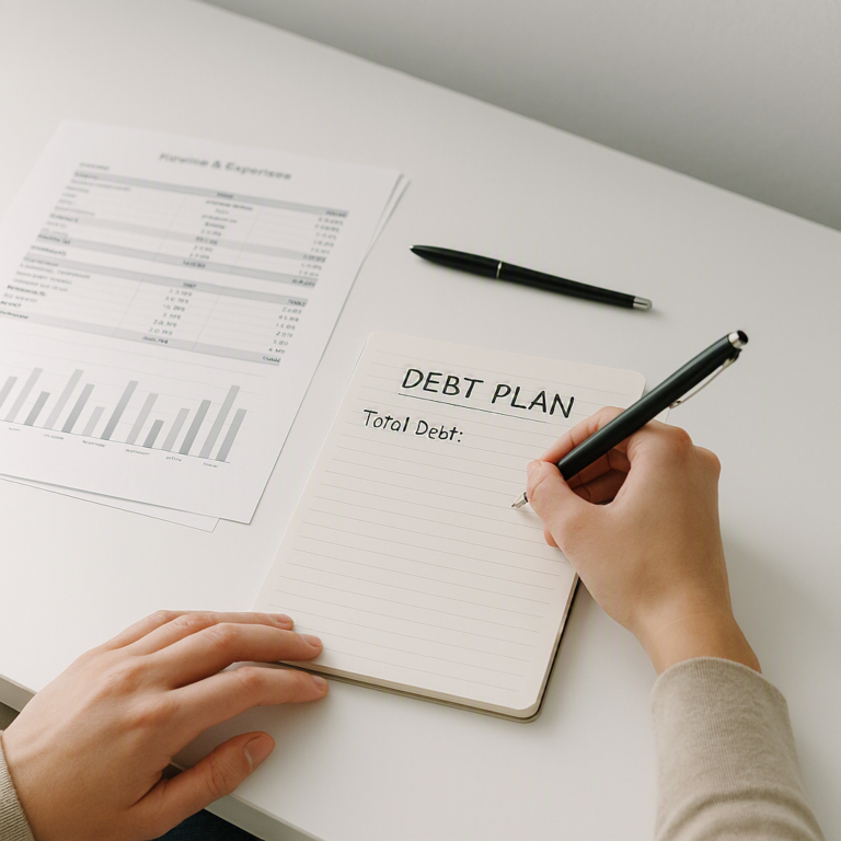 Build a simple debt plan